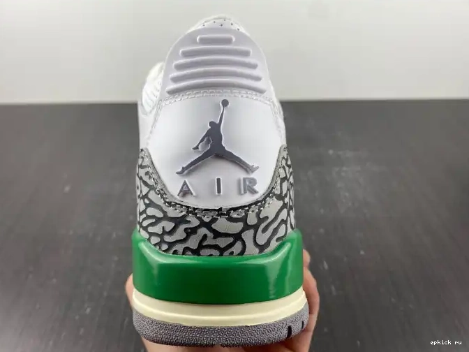 Cheap (W) Retro CK9246-136 Jordan 3 Green Lucky 0405